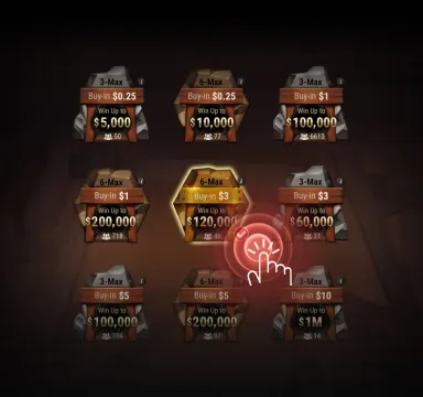GGPoker Spin and Gold 玩法示意图